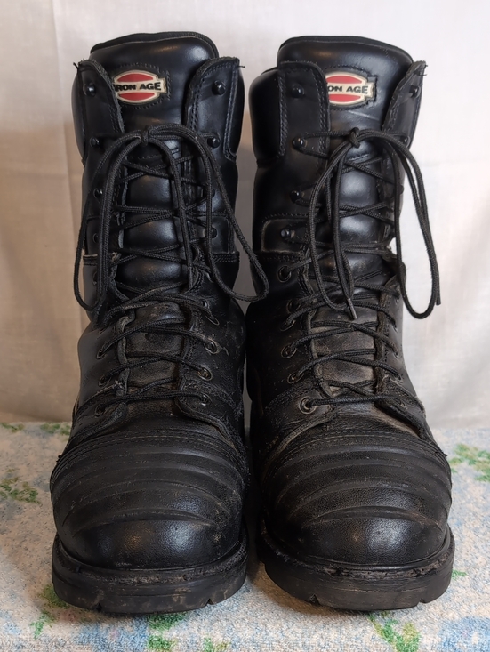 Iron Age 10in. Steel Reinforced Toe Work Boots mens 10.5WIDE main image 5